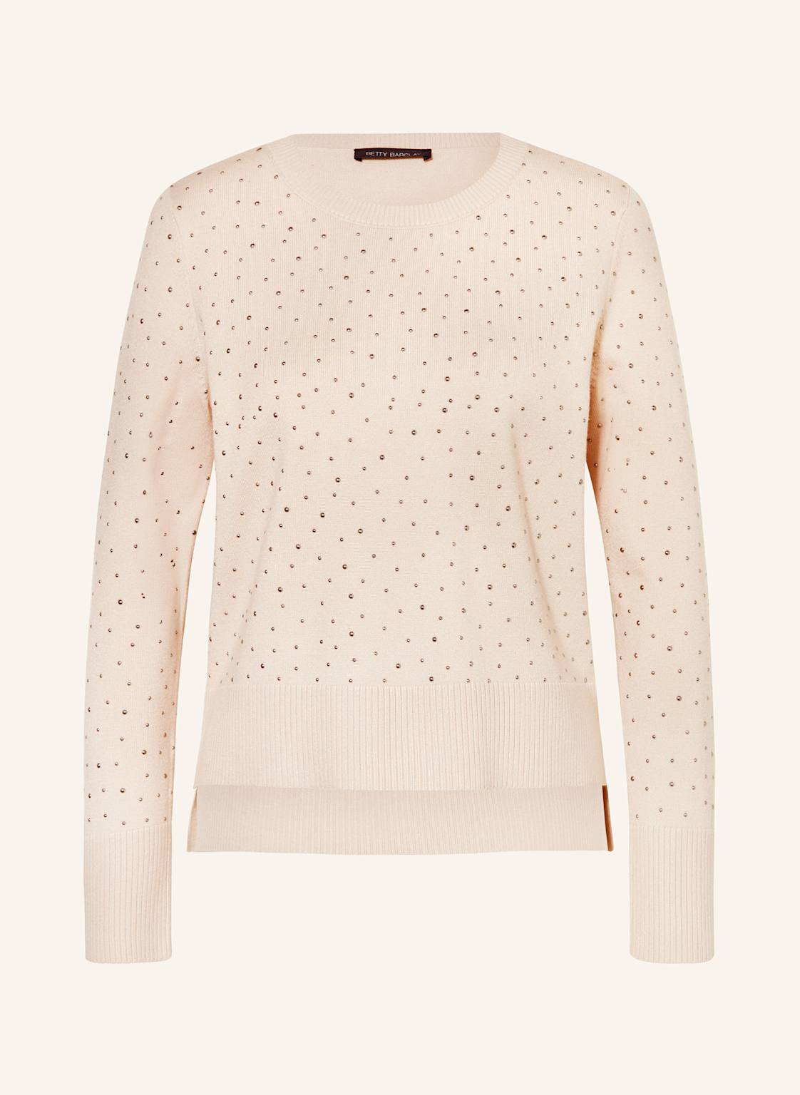 Betty Barclay Pullover Mit Schmucksteinen beige von Betty Barclay