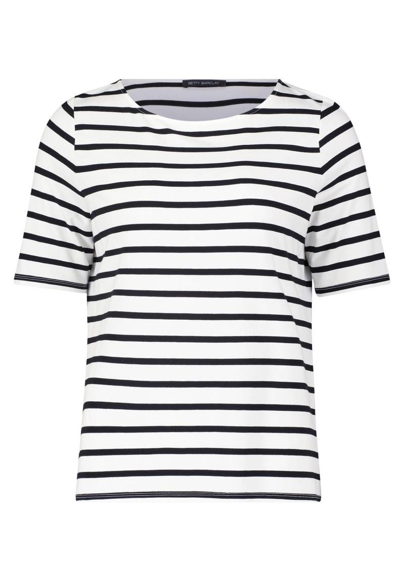 Betty Barclay - Ringelshirt weiß/schwarz - Gr. - 40 von Betty Barclay