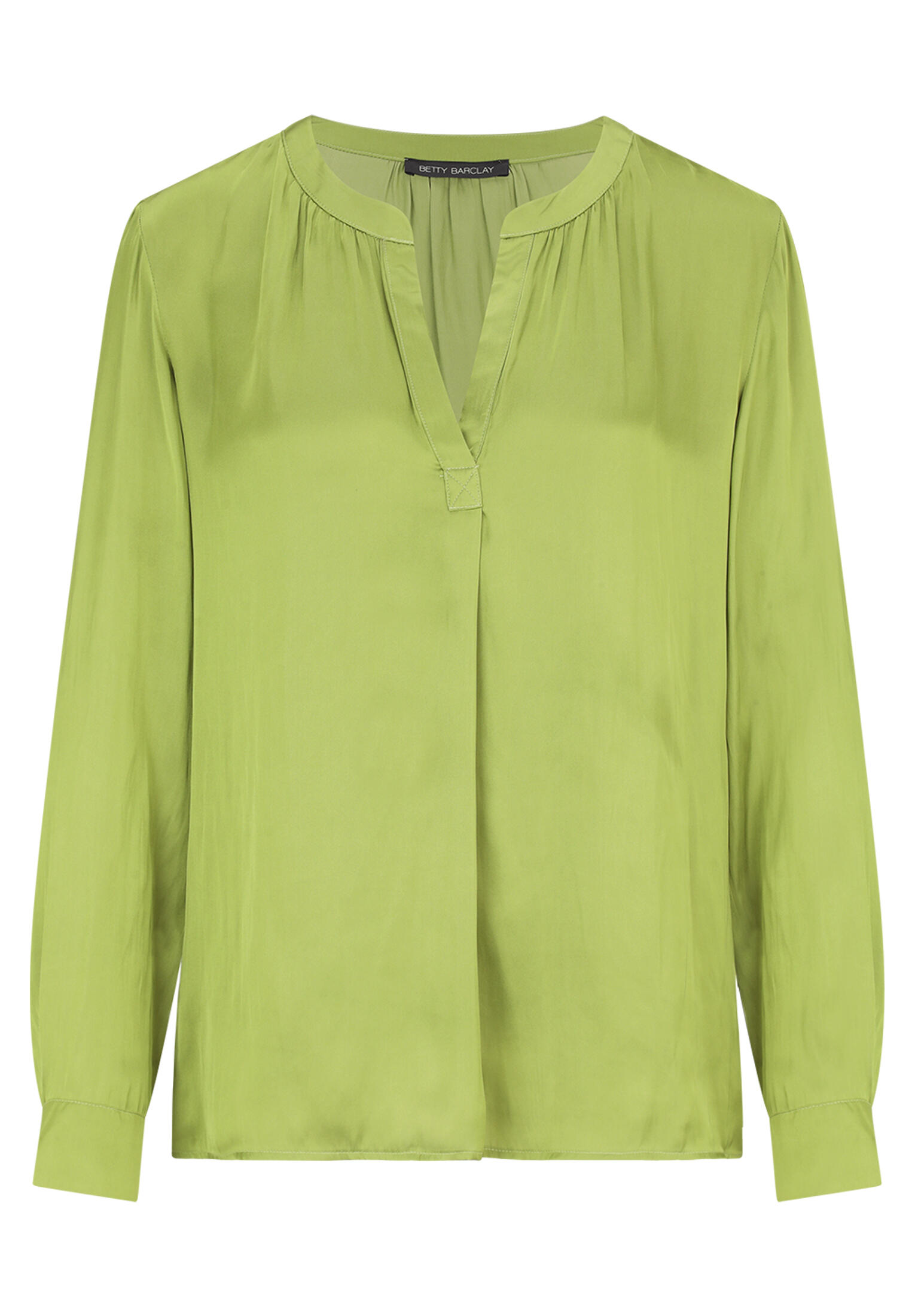 Betty Barclay - Satin-Bluse fresh moss - Gr. - 40 von Betty Barclay