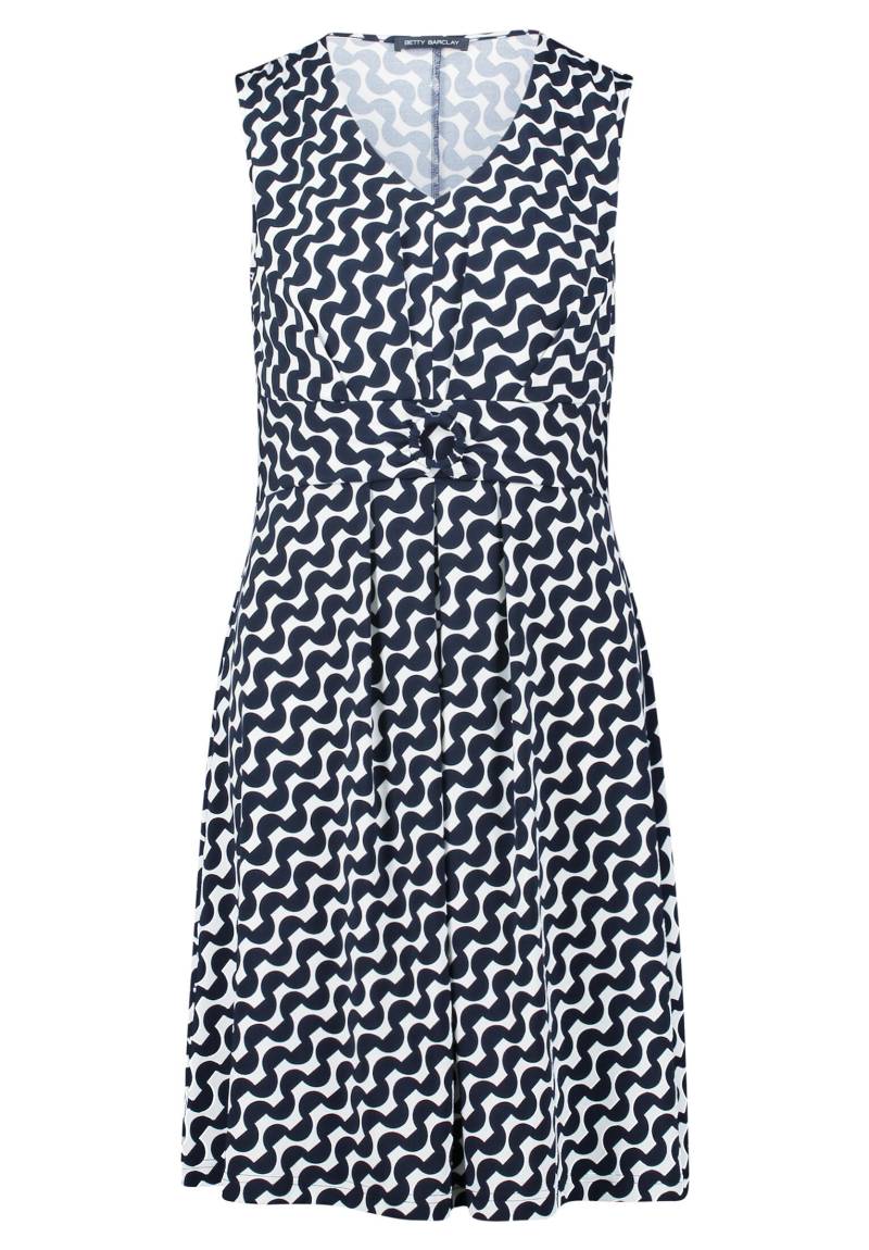 Betty Barclay - Shirtkleid dunkelblau/weiß - Gr. - 48 von Betty Barclay