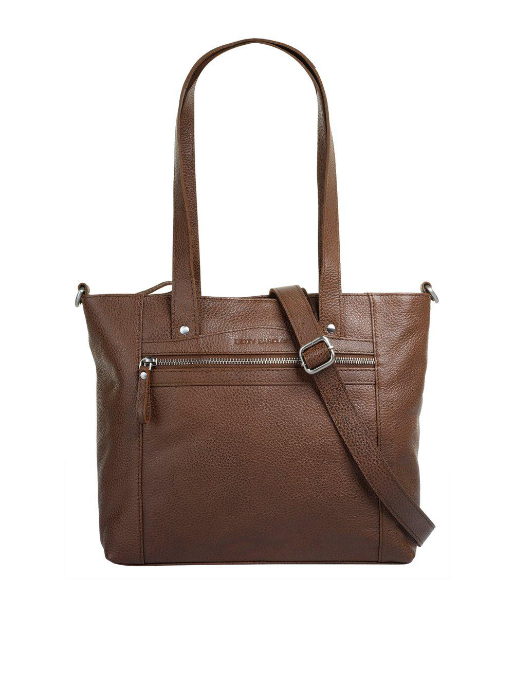 Betty Barclay Shopper Damen Leder, cognac von Betty Barclay