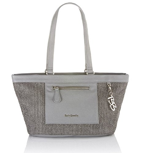 Betty Barclay Shopper grau Schultertasche Damen Handtasche Umhängetasche von Betty Barclay