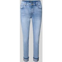 Betty Barclay Slim Fit Jeans mit Viskose-Anteil im 5-Pocket-Design in Jeansblau, Größe 38 von Betty Barclay