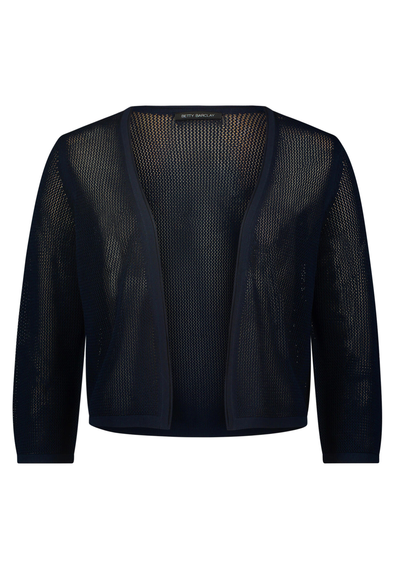 Betty Barclay - Sommer-Strickjacke dunkelblau - Gr. - 46 von Betty Barclay