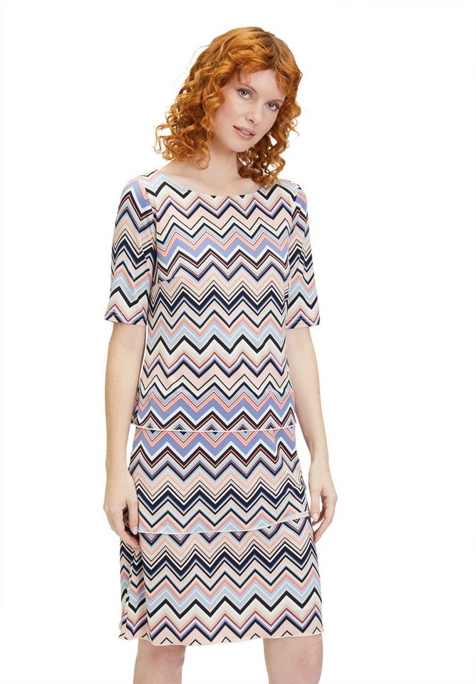 Betty Barclay Sommerkleid Betty Barclay Stufenkleid kurzarm Druck Betty Barclay Sommerkleid Betty Barclay Stufenkleid kurzarm Druck von Betty Barclay