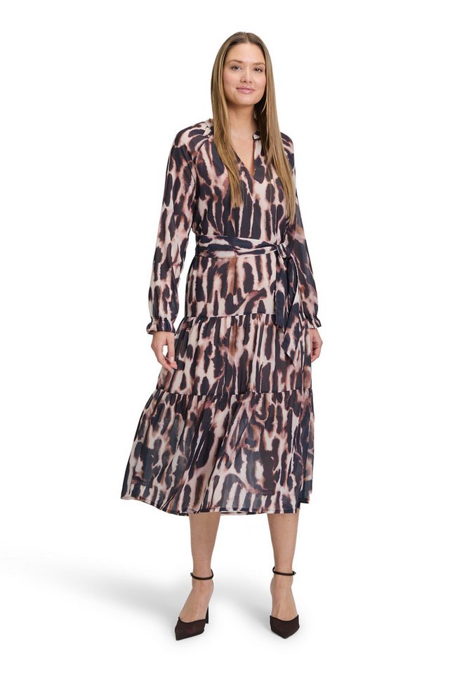 Betty Barclay Sommerkleid Damen Stufenkleid langarm von Betty Barclay