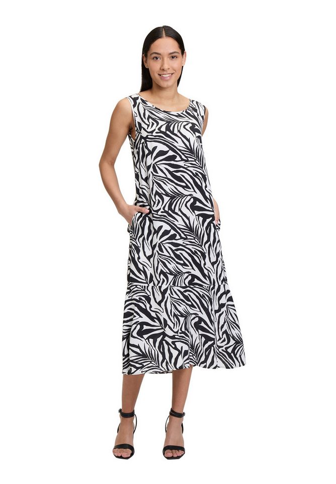 Betty Barclay Sommerkleid Damen Stufenkleid weiter Ausschnitt Druck von Betty Barclay
