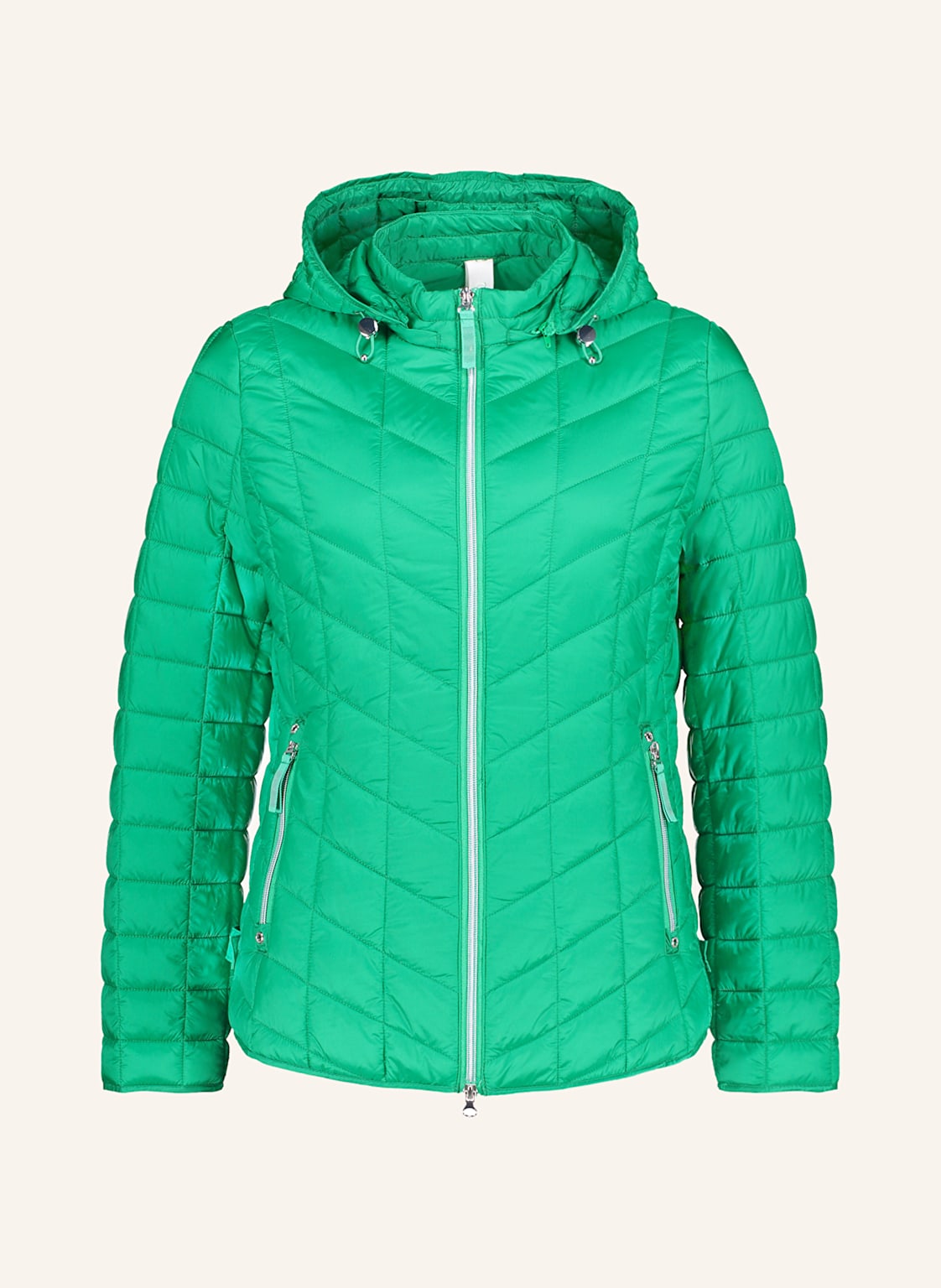 Betty Barclay Steppjacke Mit Abnehmbarer Kapuze gruen Betty Barclay Steppjacke Mit Abnehmbarer Kapuze gruen von Betty Barclay