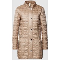 Betty Barclay Steppjacke mit Reißverschlusstaschen in Beige, Größe 44 von Betty Barclay