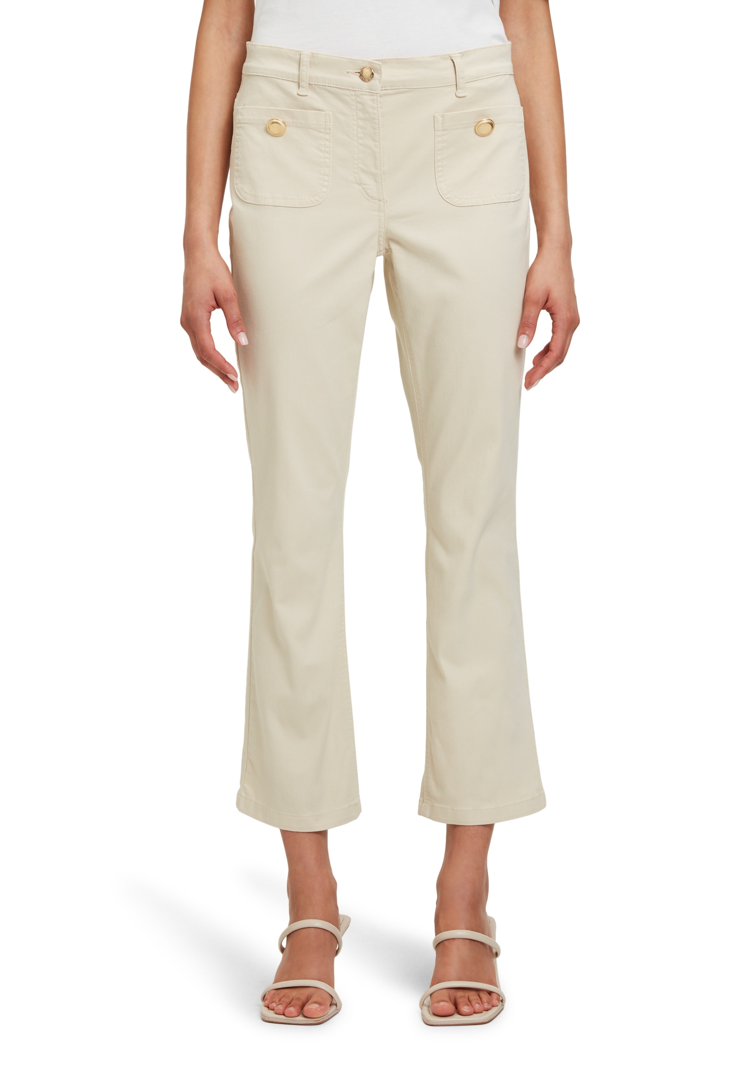 Betty Barclay Stoffhose "Betty Barclay Damen Casual-Hose mit aufgesetzten Taschen", Knöpfe von Betty Barclay
