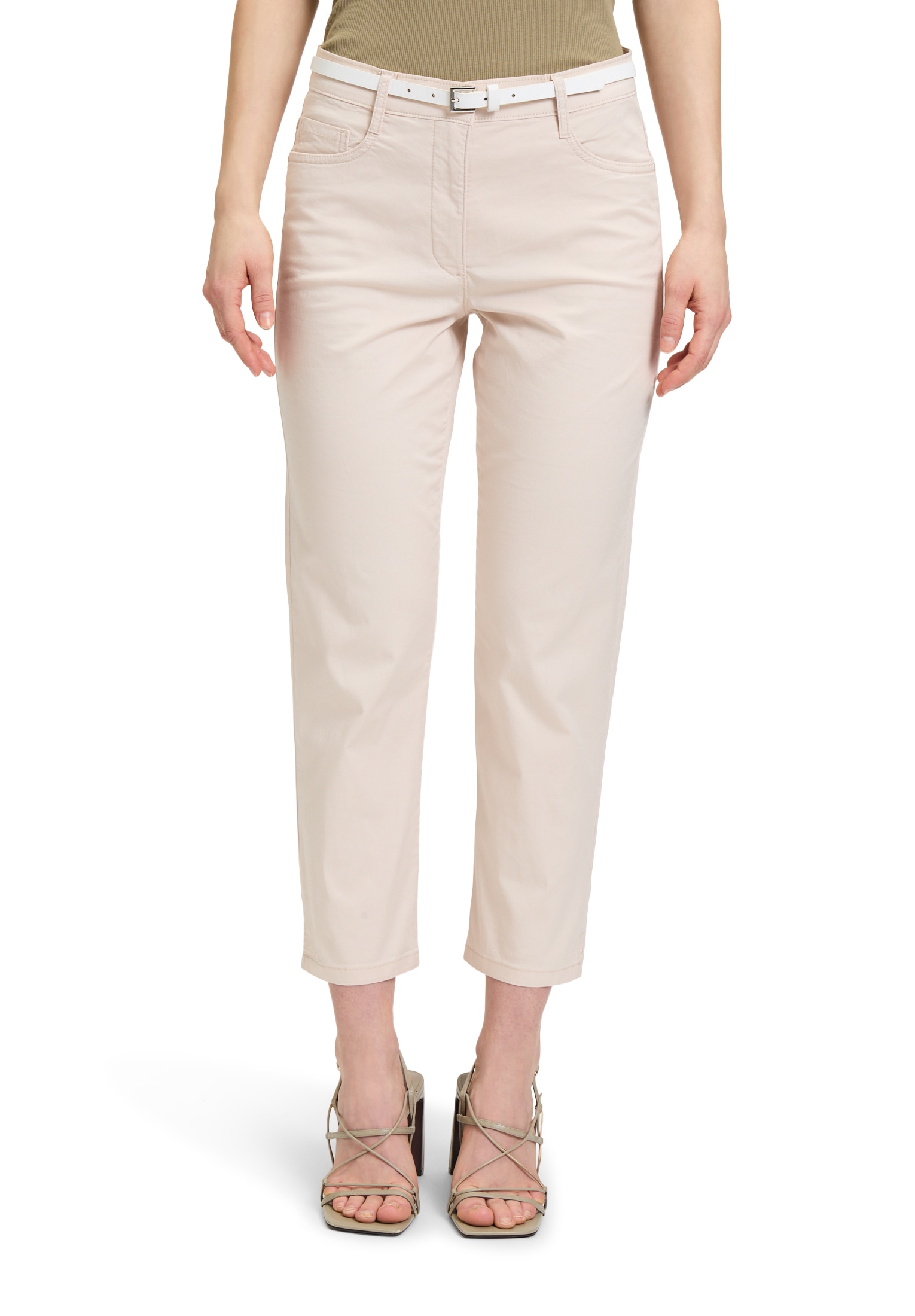 Betty Barclay Stoffhose "Betty Barclay Damen Sommerhose mit Gürtel", Mit Gürtel von Betty Barclay