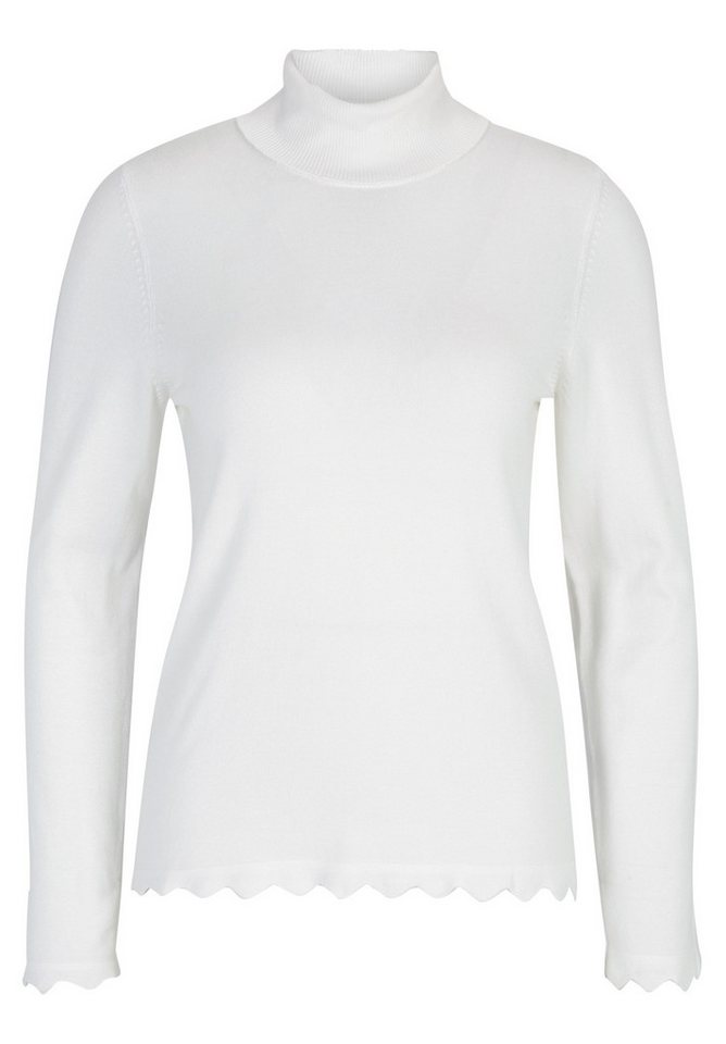 Betty Barclay Strandpullover Strickpullover Kurz 1/1 Arm Offwhite von Betty Barclay