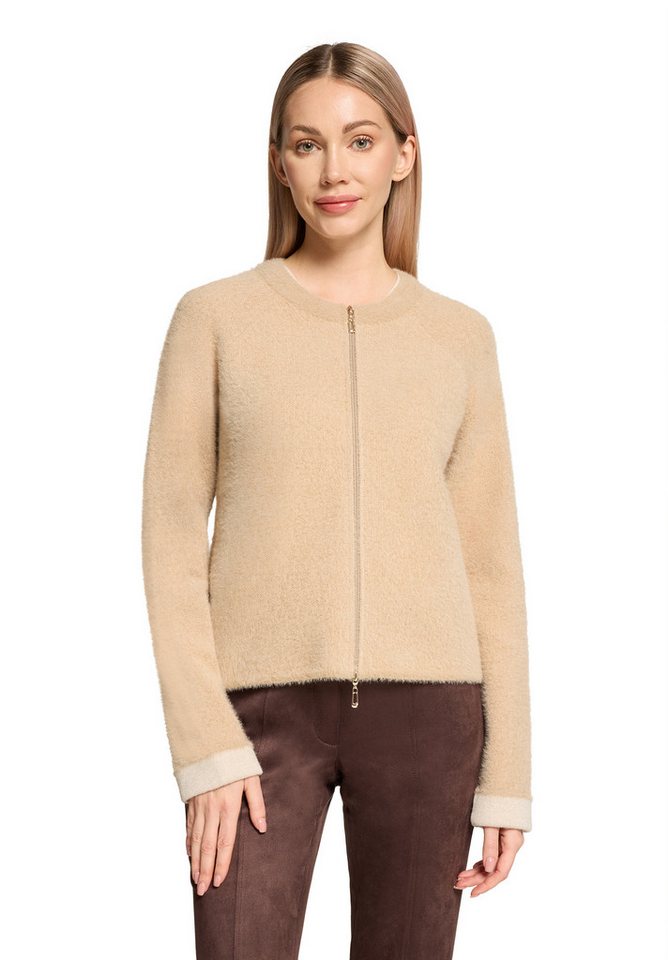 Betty Barclay Strickjacke Damen Casual-Strickjacke mit Reißverschluss (1-tlg) von Betty Barclay