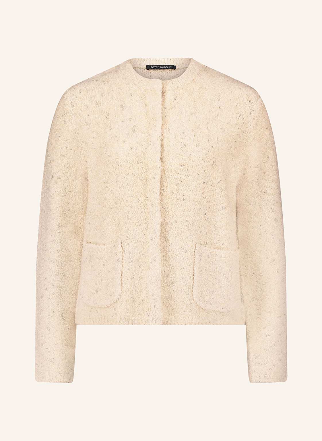 Betty Barclay Strickjacke Mit Glitzergarn beige von Betty Barclay