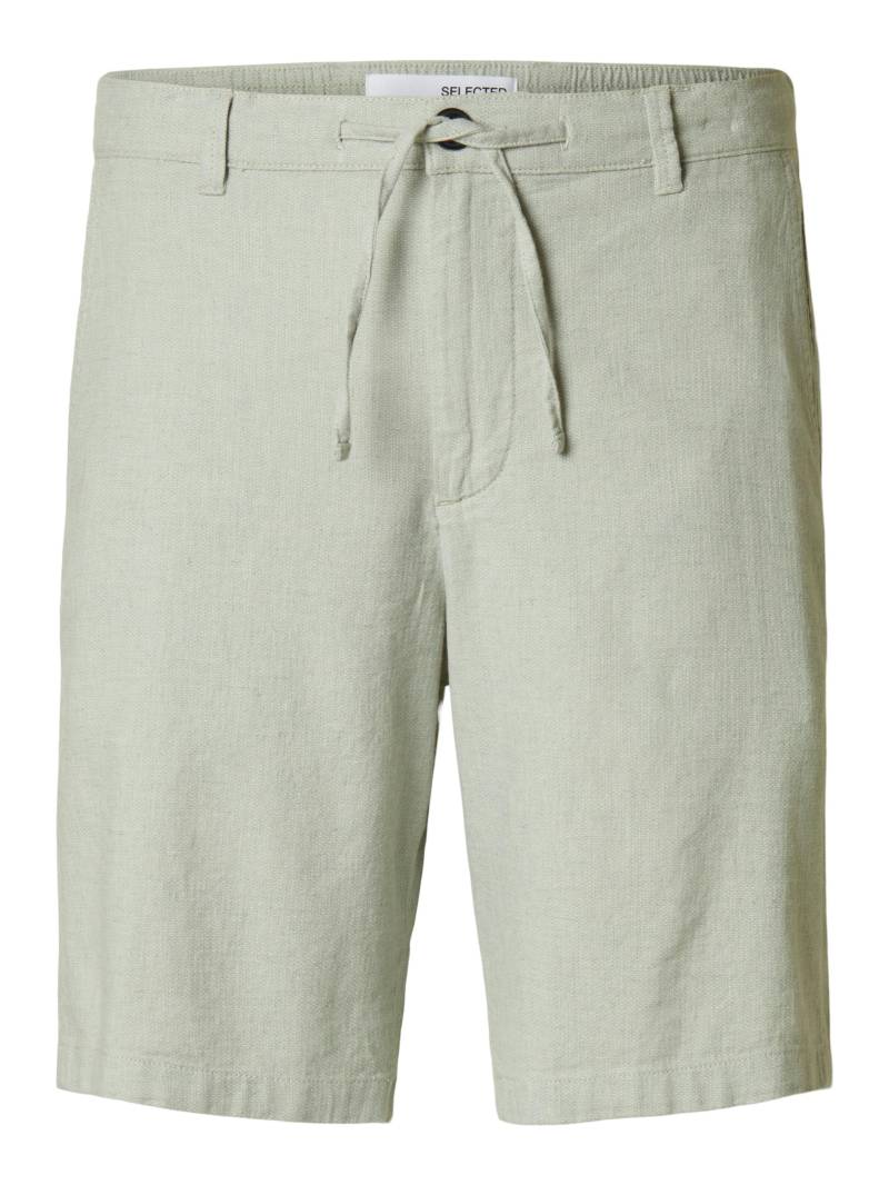 SELECTED MEN - SLHREGULAR-BRODY LINEN BLD SHORTS NOOS iceberg green - Gr. - XXL von SELECTED MEN