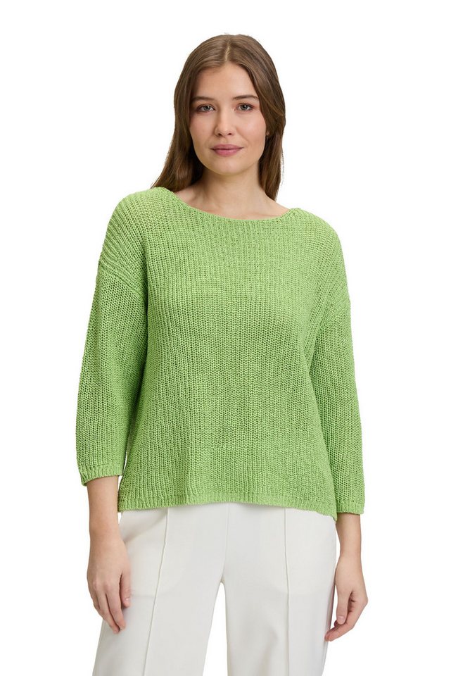 Betty Barclay Strickpullover Betty Barclay Damen Basic-Strickpullover mit Rippenstruktur (1-tlg) Struktur von Betty Barclay