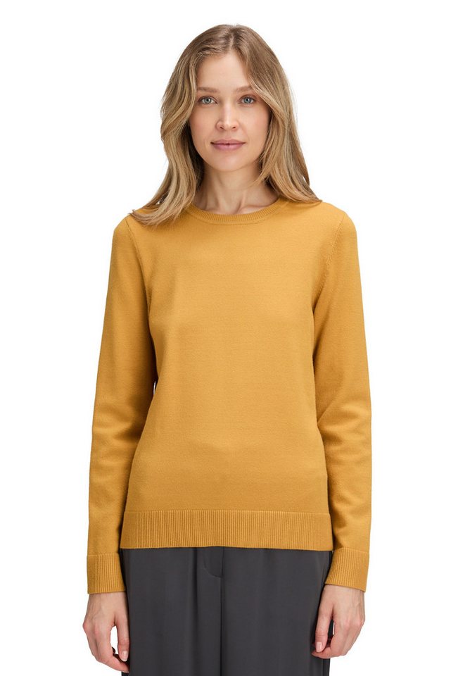 Betty Barclay Strickpullover Damen Basic-Strickpullover mit Rundhalsausschnitt (1-tlg) von Betty Barclay