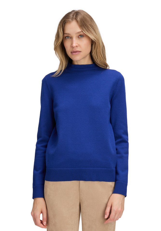 Betty Barclay Strickpullover Damen Basic-Strickpullover mit Stehkragen (1-tlg) von Betty Barclay