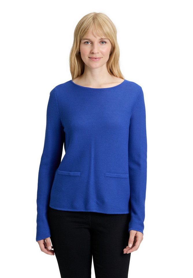 Betty Barclay Strickpullover Damen Feinstrickpullover mit aufgesetzten Taschen (1-tlg) von Betty Barclay