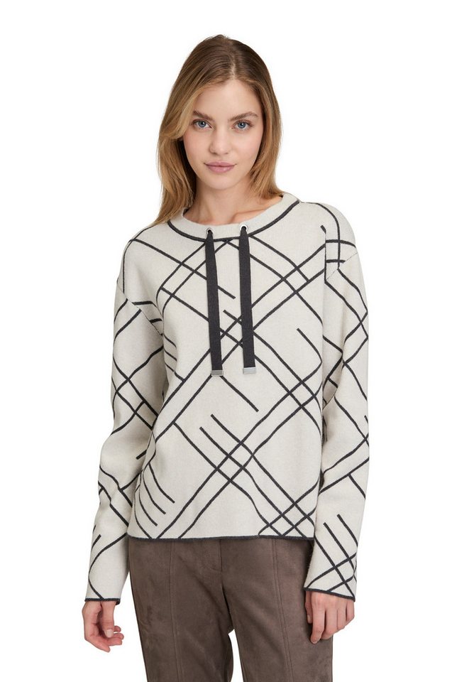 Betty Barclay Strickpullover Damen Strickpullover mit Jacquard (1-tlg) von Betty Barclay
