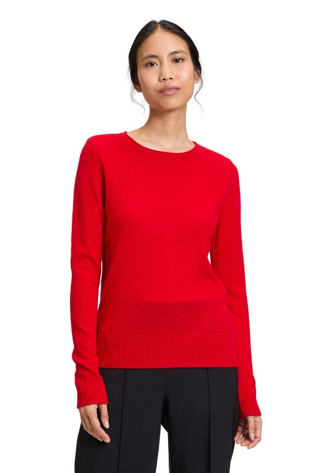 Betty Barclay Strickpullover Damen Kaschmir-Pullover mit Rundhalsausschnitt (1-tlg) Strick von Betty Barclay