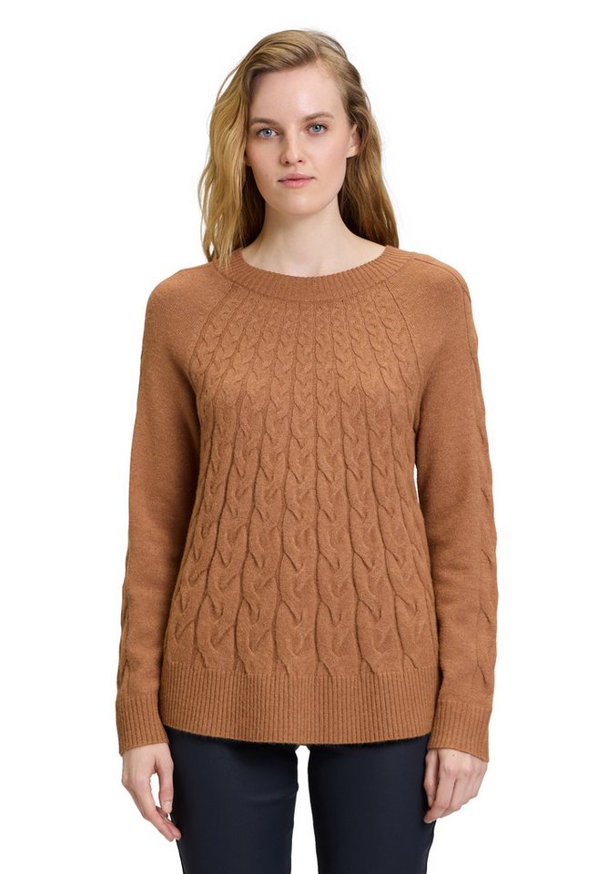 Betty Barclay Strickpullover Damen Strickpullover langarm (1-tlg) Material von Betty Barclay