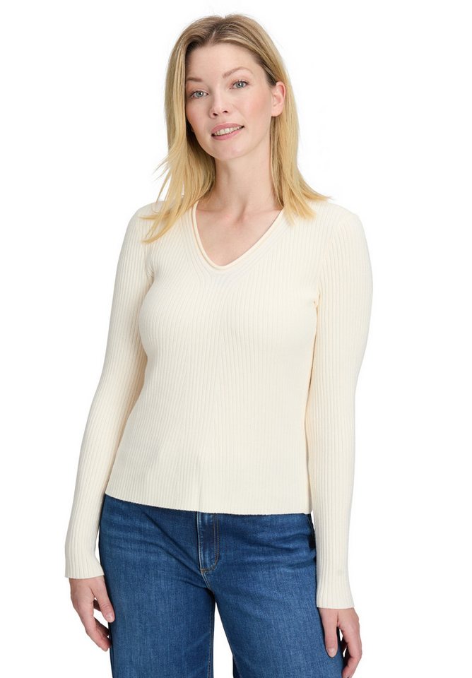 Betty Barclay Strickpullover Damen Feinstrickpullover mit Rippenstruktur (1-tlg) von Betty Barclay