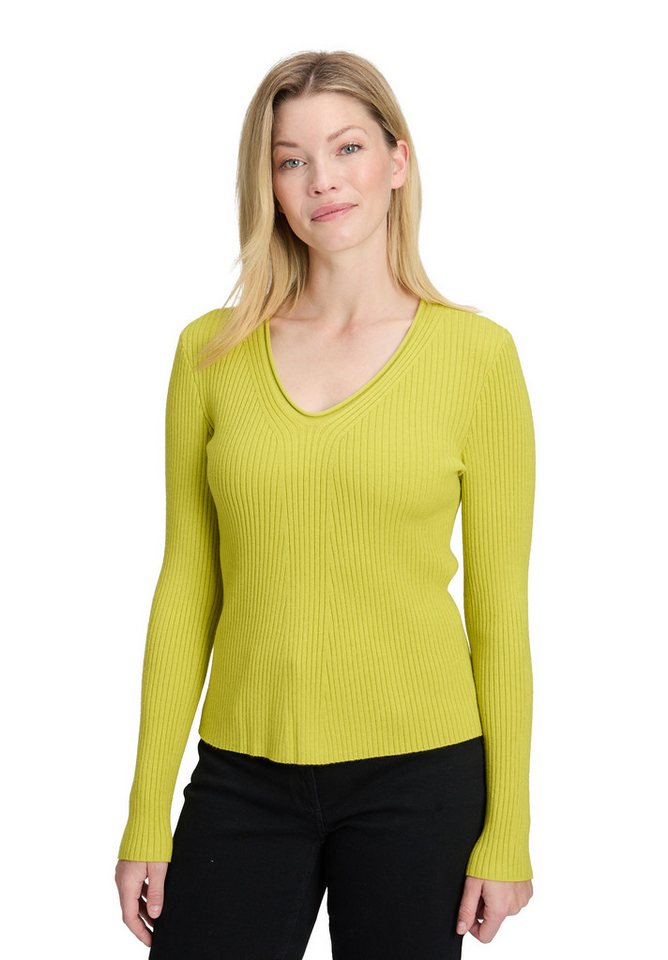 Betty Barclay Strickpullover Damen Feinstrickpullover mit Rippenstruktur (1-tlg) von Betty Barclay