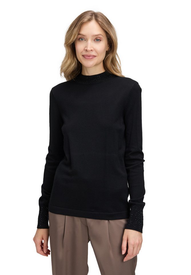 Betty Barclay Strickpullover Damen Feinstrickpullover mit Strass (1-tlg) von Betty Barclay