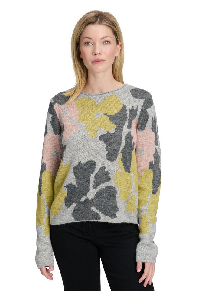 Betty Barclay Strickpullover Damen Grobstrick-Pullover mit Jacquard (1-tlg) von Betty Barclay