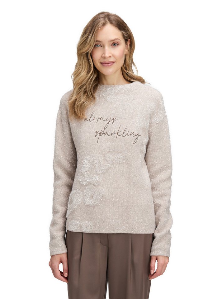 Betty Barclay Strickpullover Damen Strickpullover mit Jacquard (1-tlg) von Betty Barclay