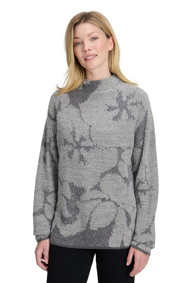 Betty Barclay Strickpullover Damen Strickpullover mit Jacquard (1-tlg) von Betty Barclay
