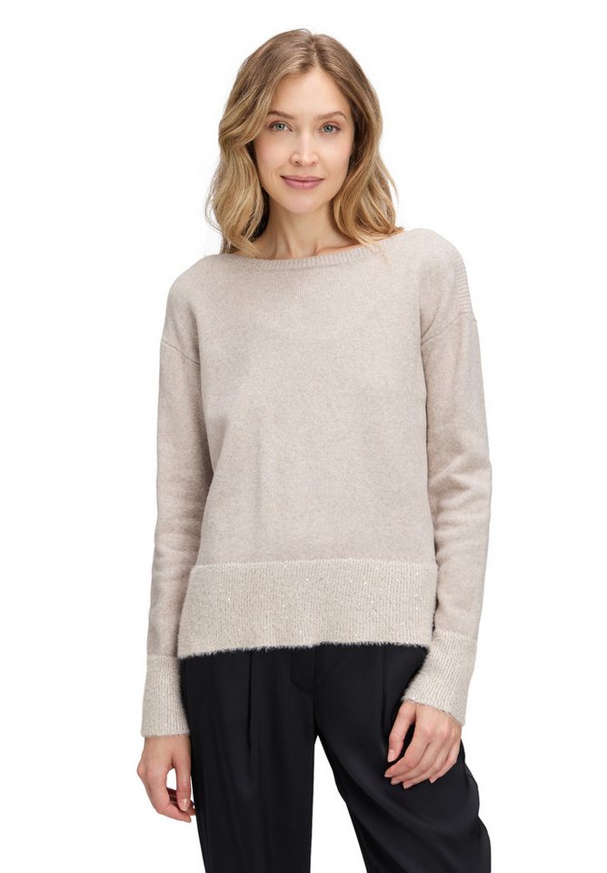 Betty Barclay Strickpullover Damen Strickpullover mit Pailletten (1-tlg) von Betty Barclay