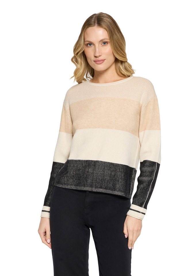 Betty Barclay Strickpullover Damen Strickpullover mit Rippenstruktur (1-tlg) von Betty Barclay