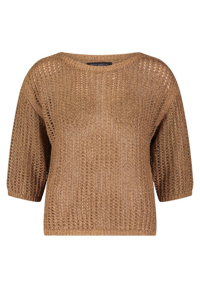 Betty Barclay Strickpullover Strickpullover Kurz 3/4 Arm von Betty Barclay