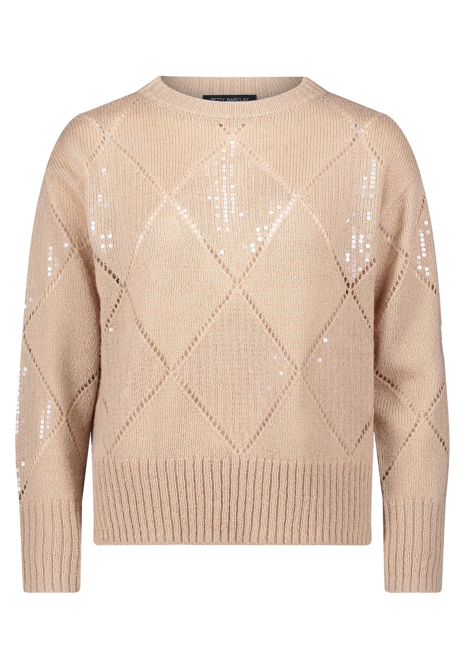 Betty Barclay - Strickpullover beige - Gr. - 44 von Betty Barclay
