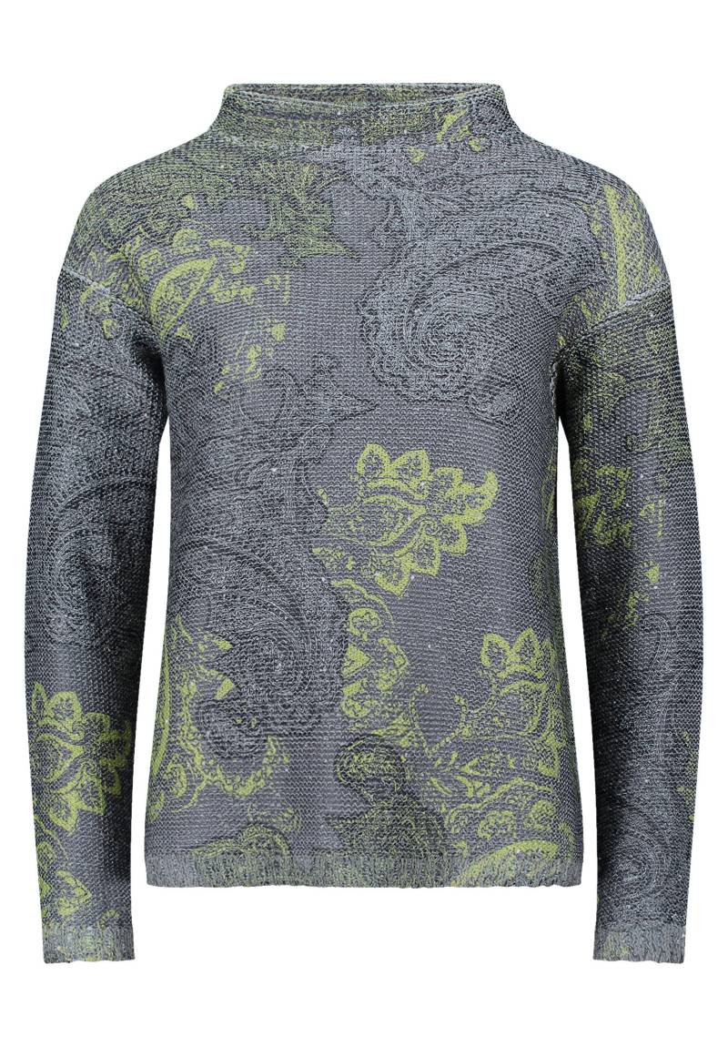 Betty Barclay - Strickpullover grau/grün - Gr. - 42 von Betty Barclay