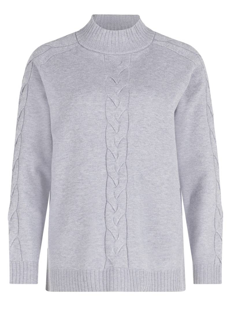 Betty Barclay - Strickpullover grey melange - Gr. - 48 von Betty Barclay