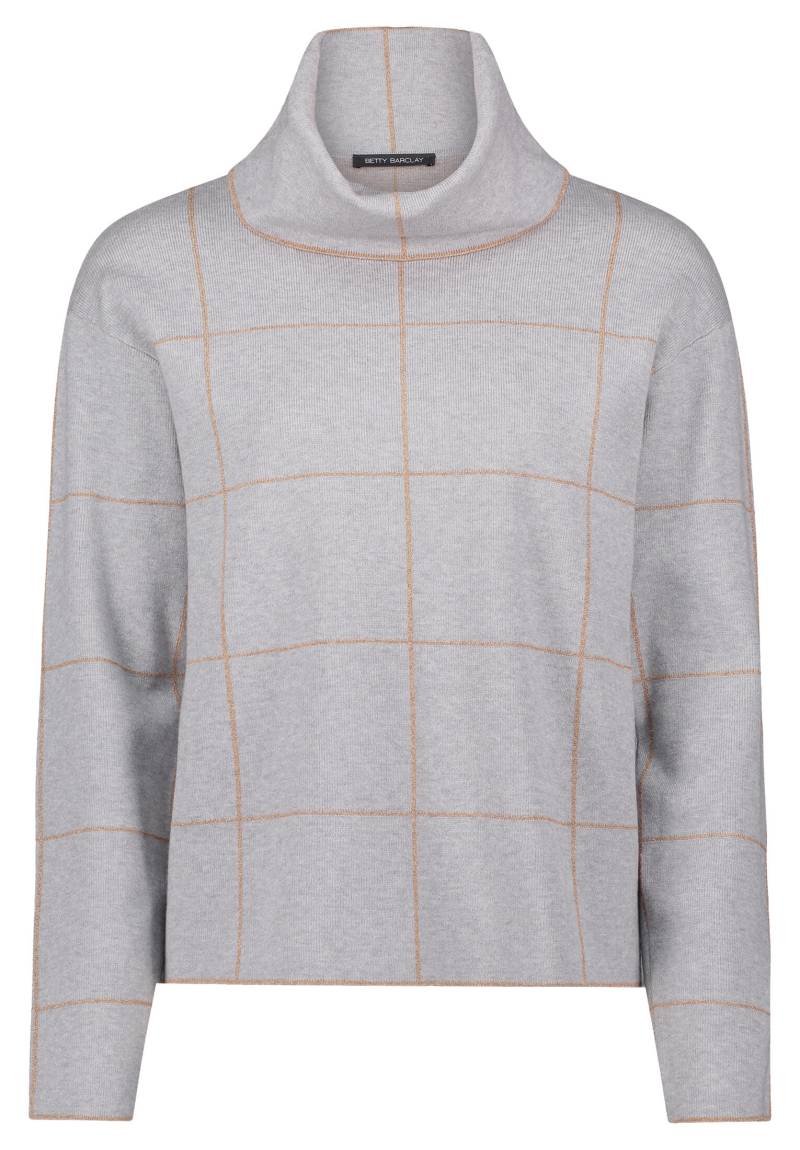 Betty Barclay - Strickpullover patch grey/beige - Gr. - 38 von Betty Barclay