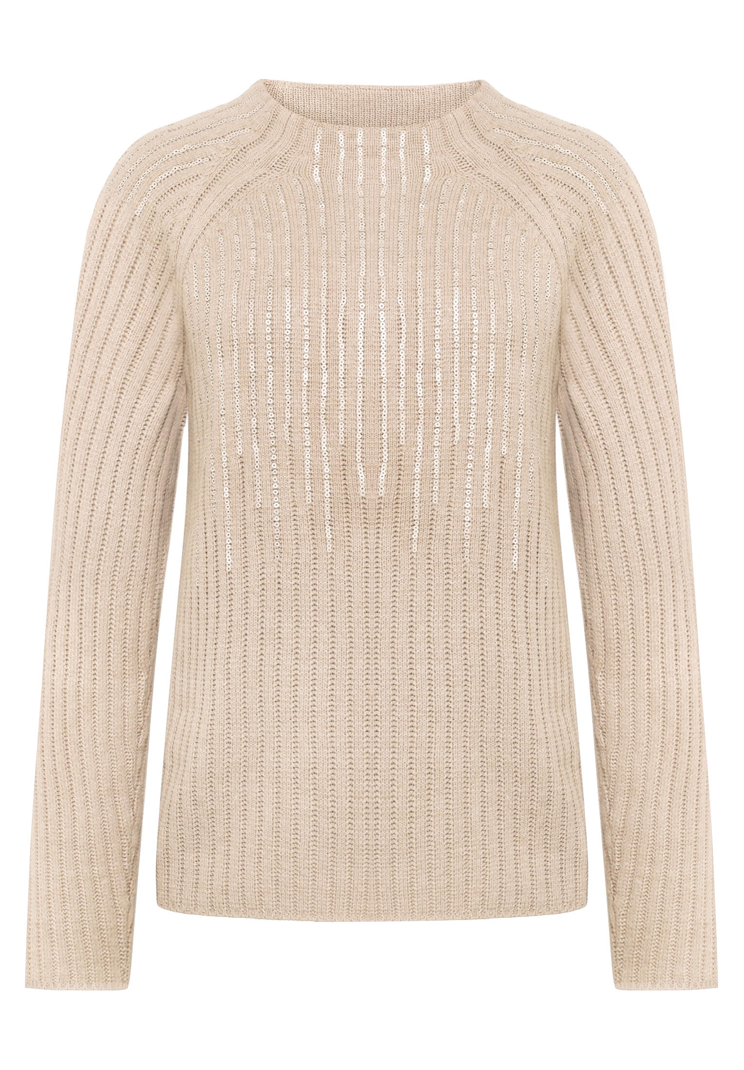 Betty Barclay - Strickpullover taupe melange - Gr. - 44 von Betty Barclay
