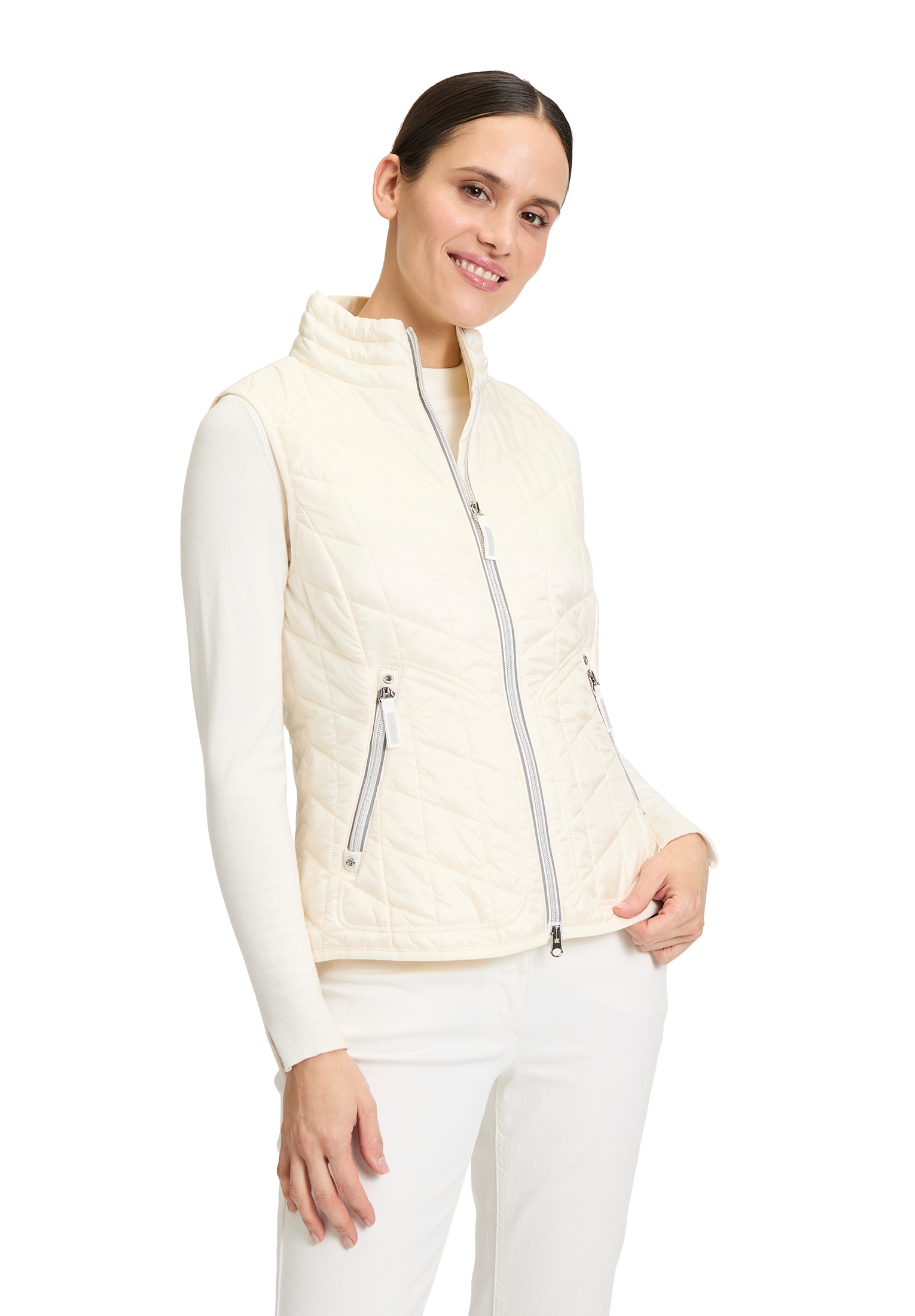 Betty Barclay Strickweste "Betty Barclay Damen Steppweste mit Stehkragen", Sandwich versteppt von Betty Barclay