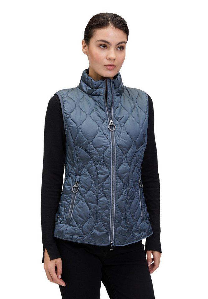 Betty Barclay Strickweste Damen Steppweste mit Stehkragen von Betty Barclay