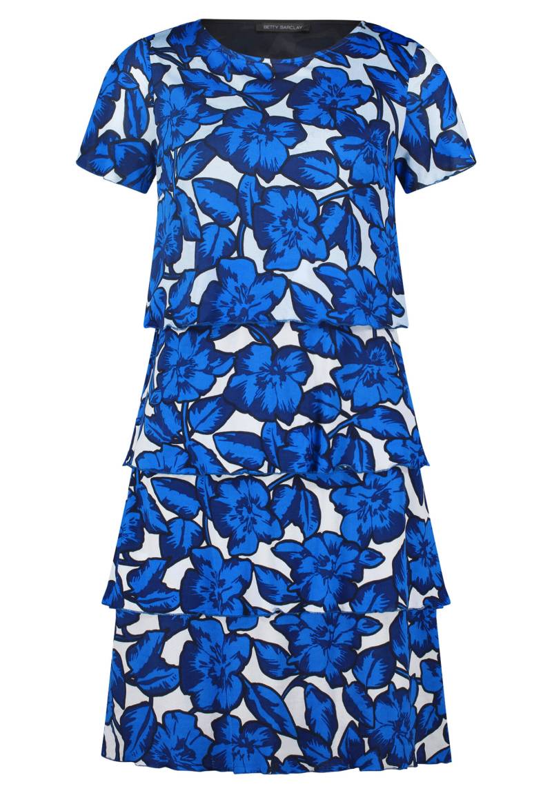 Betty Barclay - Stufenkleid blau/weiß - Gr. - 36 von Betty Barclay