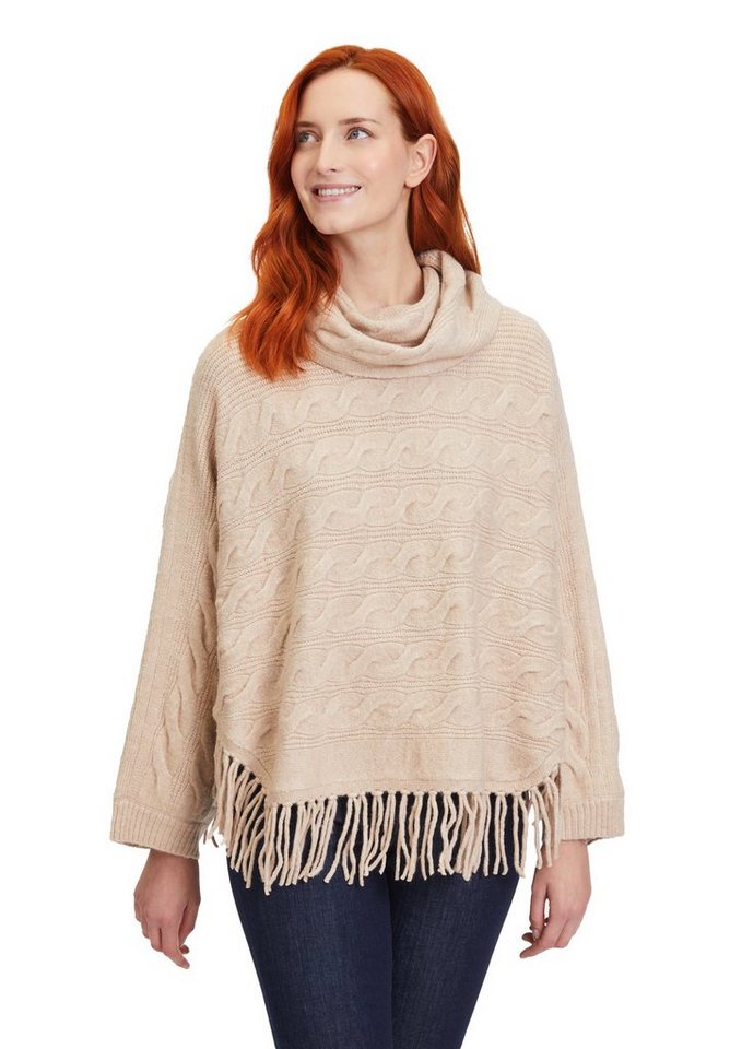 Betty Barclay Sweatponcho mit Fransen (1-tlg) mit Fransen von Betty Barclay