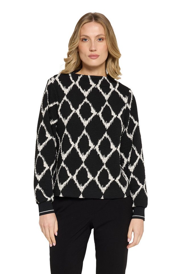 Betty Barclay Sweatshirt Damen Sweatshirt mit Rippbündchen von Betty Barclay