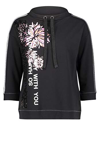 Betty Barclay Sweatshirt Black/Rosé, 40 Damen von Betty Barclay