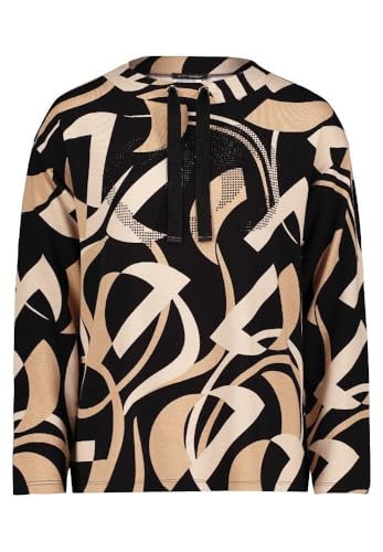 Betty Barclay Sweatshirt Stehkragen SCHWARZBEIGE Pattern 23551066-40-9875BlackBeig von Betty Barclay