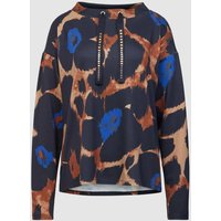 Betty Barclay Sweatshirt mit Allover-Muster in Royal, Größe 36 Betty Barclay Sweatshirt mit Allover-Muster in Royal, Größe 36 von Betty Barclay
