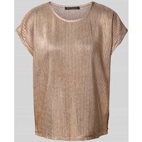Betty Barclay T-Shirt mit geripptem Rundhalsausschnitt in Kupfer, Größe 44 Betty Barclay T-Shirt mit geripptem Rundhalsausschnitt in Kupfer, Größe 44 von Betty Barclay