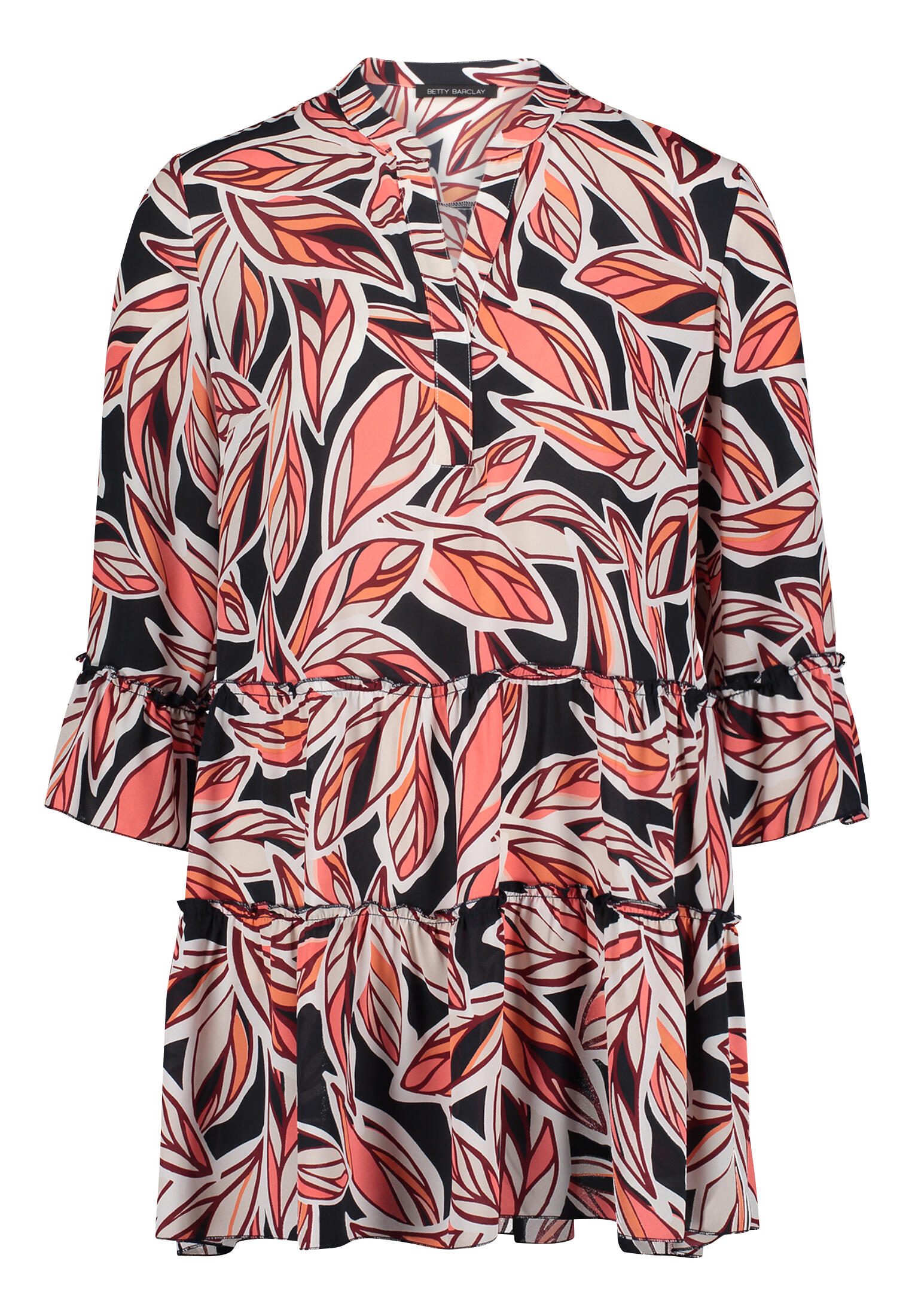 Betty Barclay - Tunika-Bluse dark blue/red - Gr. - 36 von Betty Barclay